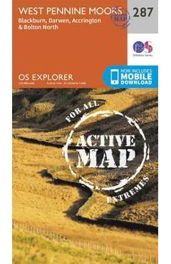 Coperta cărții 'West Pennine Moors - Blackburn, Darwen and Accrington -'