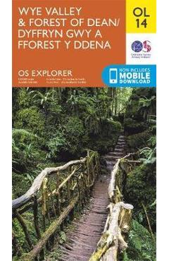 Coperta cărții 'Wye Valley & Forest of Dean -'