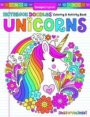 Notebook Doodles Unicorns - Jess Volinski