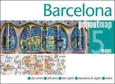 Barcelona PopOut Map -  
