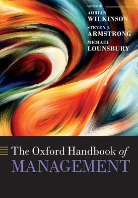 Oxford Handbook of Management - Adrian Wilkinson