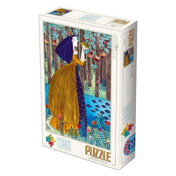 Puzzle 1000 Classic Tales: The Frog Princess - Printesa si Broscoiul