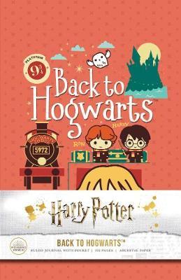 Harry Potter: Back to Hogwarts Hardcover Ruled Journal -  