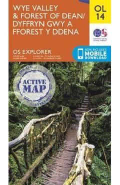 Coperta cărții 'Wye Valley & Forest of Deane -'