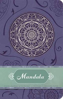 Mandala Hardcover Ruled Journal -  