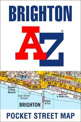 Brighton A-Z Pocket Street Map -  