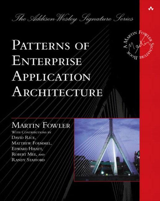 Patterns of Enterprise Application Architecture - Martin Fowler