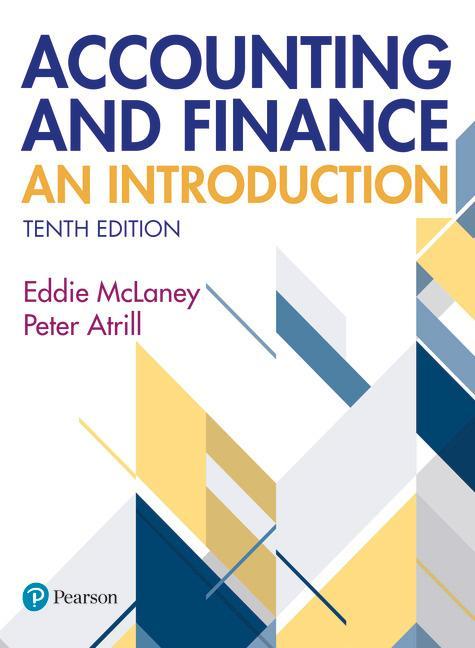 Accounting and Finance: An Introduction - Eddie McLaney