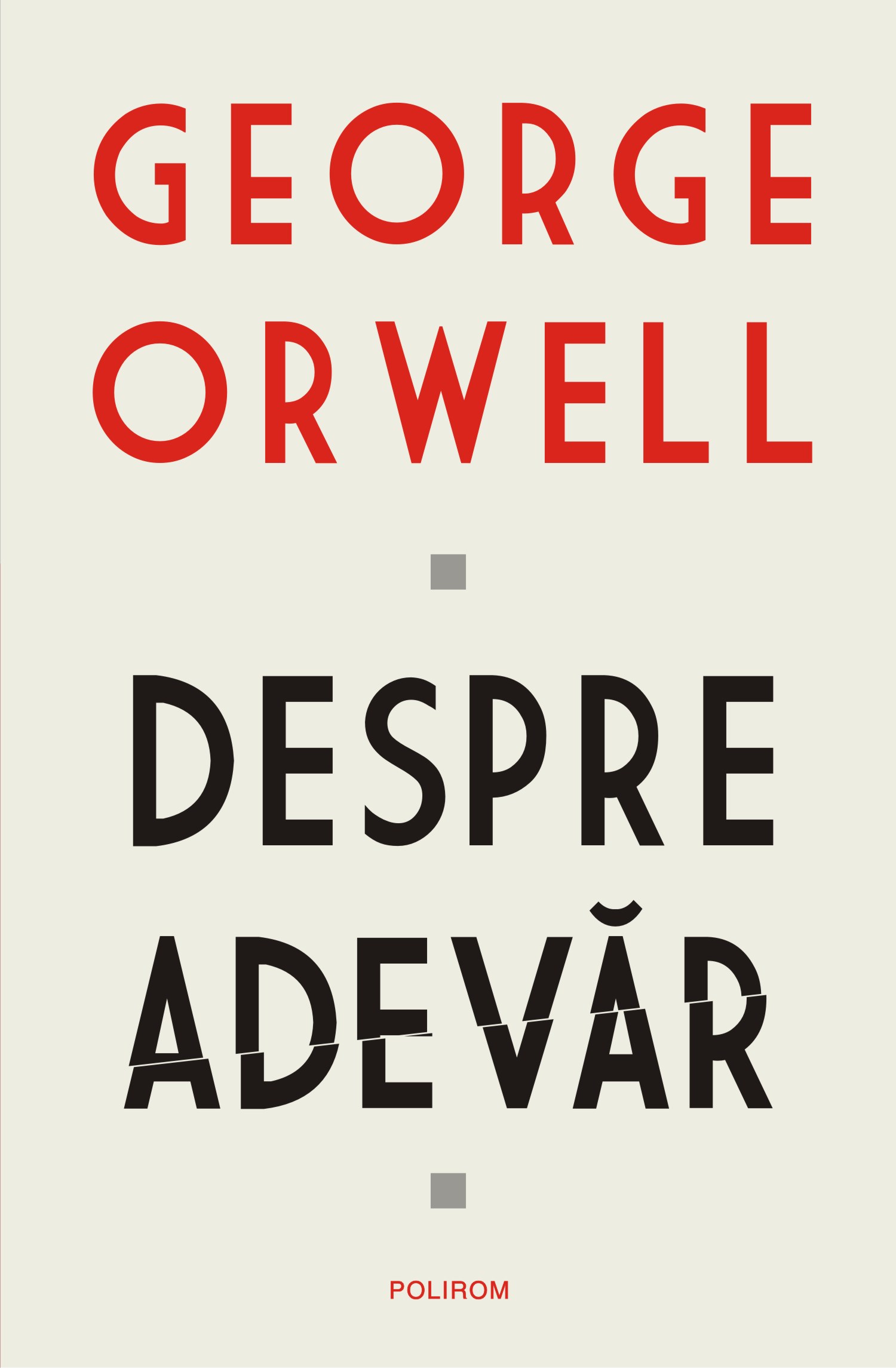 eBook Despre adevar - George Orwell