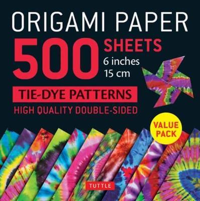 Origami Paper 500 sheets Tie-Dye Patterns 6 (15 cm) -  