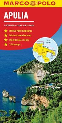 Apulia Italy Marco Polo Map -  