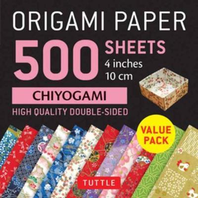 Origami Paper 500 sheets Chiyogami Patterns 4 (10 cm) -  