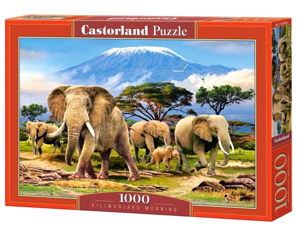 Puzzle 1000. Kilimanjaro Morning