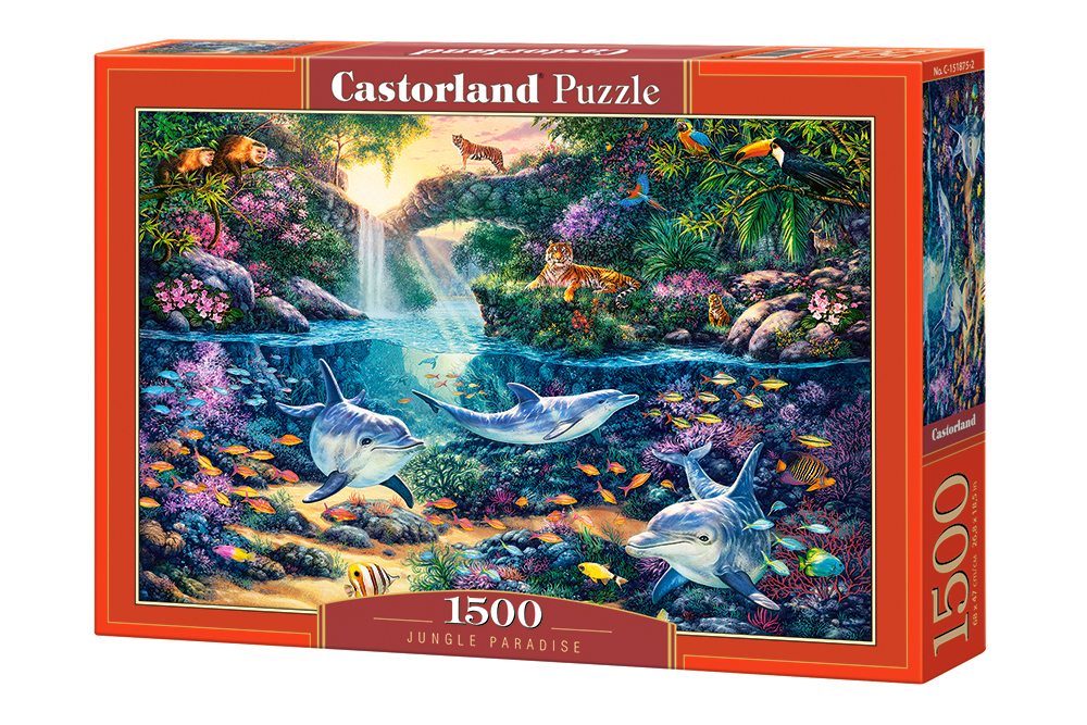 Imaginea produsului 'Puzzle 1500. Jungle Paradise'