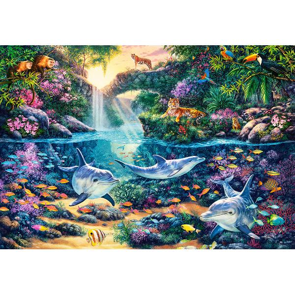 Puzzle 1500. Jungle Paradise
