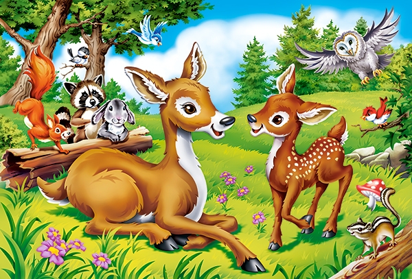Puzzle 40 Maxi. Dear Little Deer