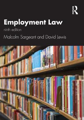 Employment Law 9e - Malcolm Sargeant