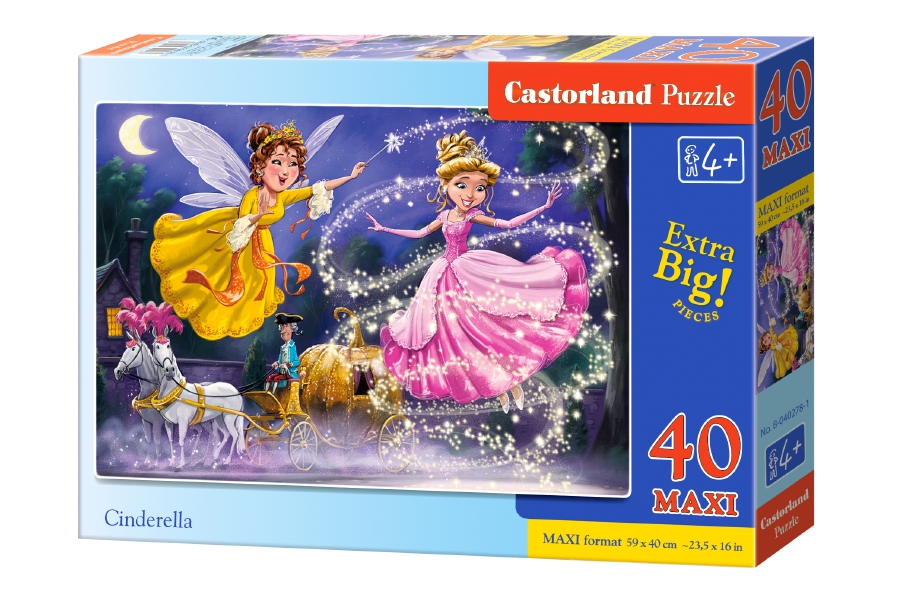 Puzzle 40 Maxi. Cinderella
