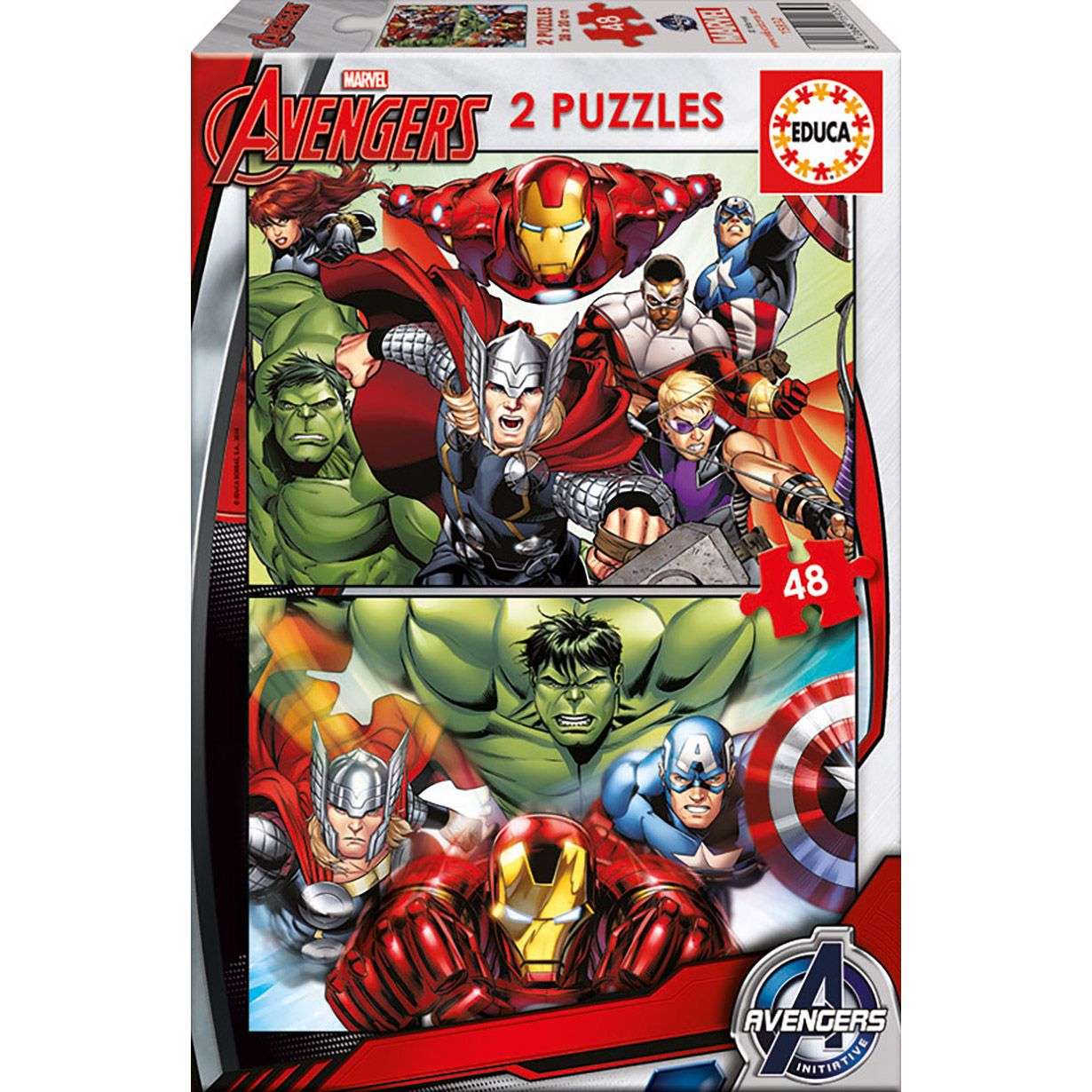 Puzzle 2 in 1. Avengers
