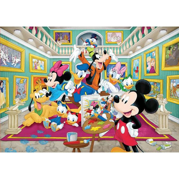 Puzzle 1000. Mickey Art Gallery