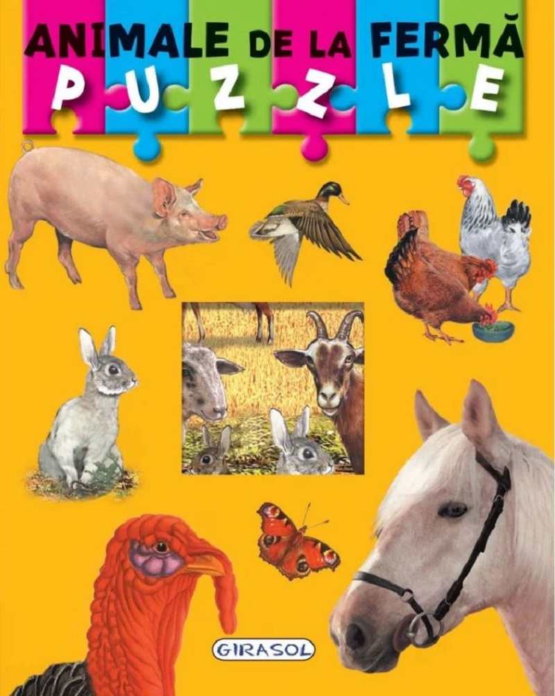 Puzzle. Animale de la ferma