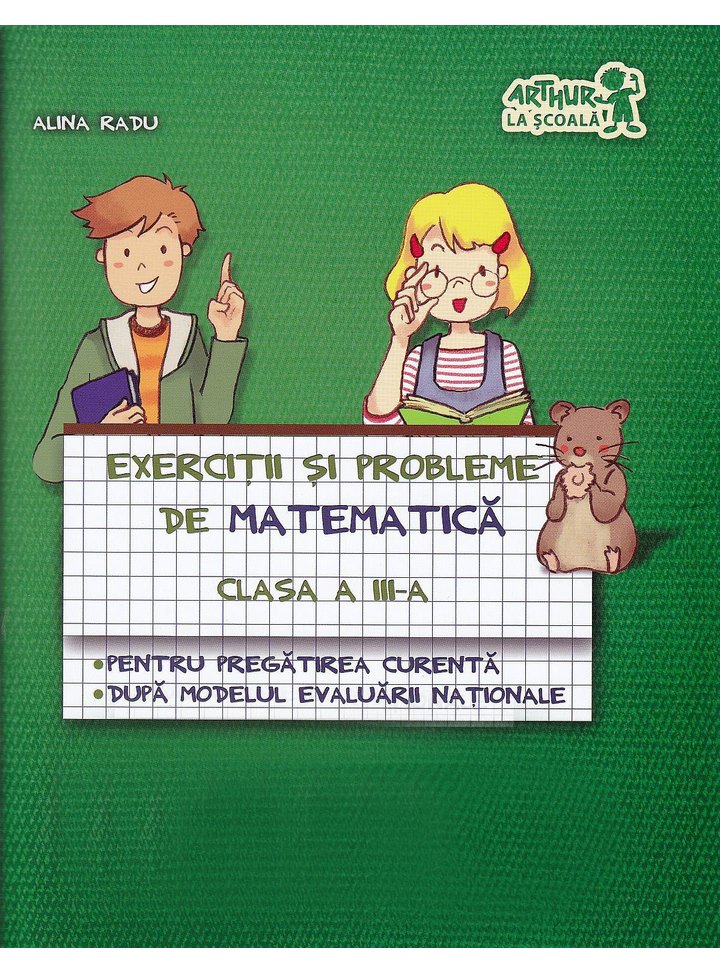 Matematica - Clasa 3 - Exercitii si probleme pentru evaluare + Portofoliu - Alina Radu