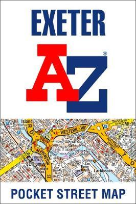 Exeter A-Z Pocket Street Map -  