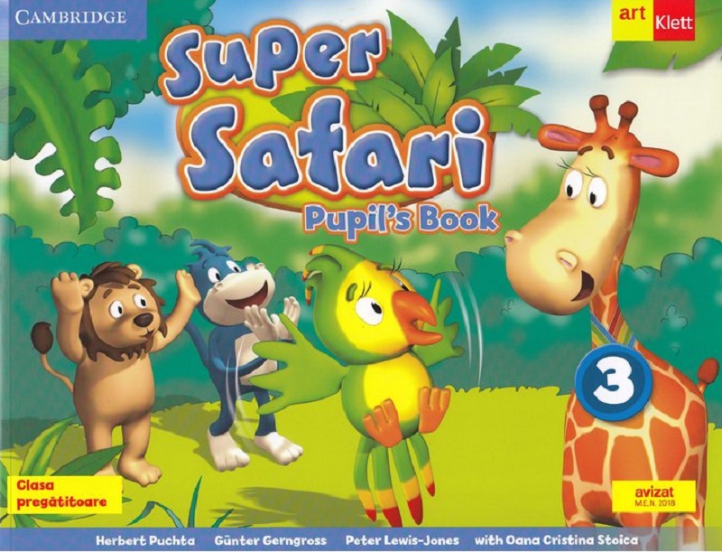 Super Safari 3. Pupil's book + CD. Limba engleza - Clasa pregatitoare - Herbert Puchta