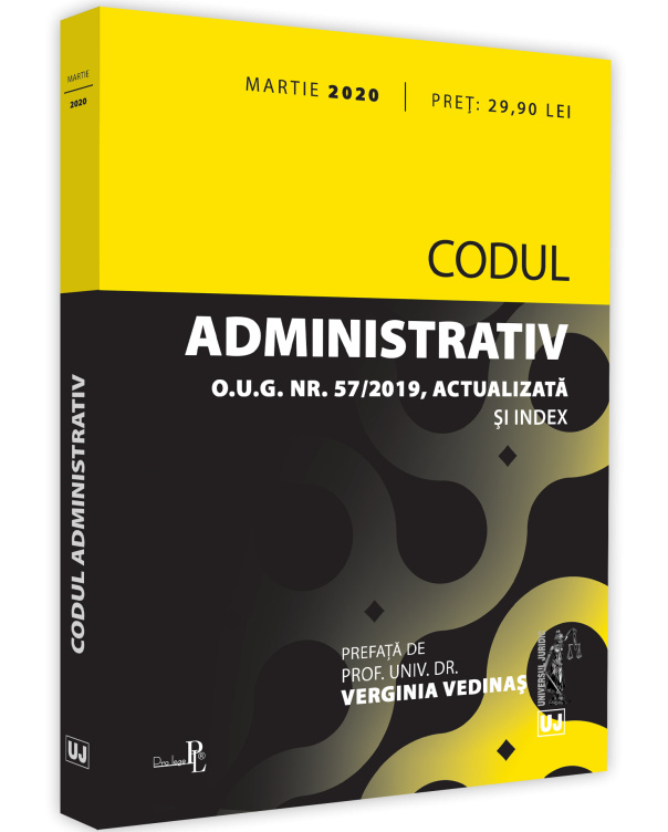Codul administrativ. Martie 2020