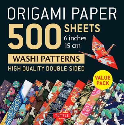 Origami Paper 500 sheets Japanese Washi Patterns 6 (15 cm) -  