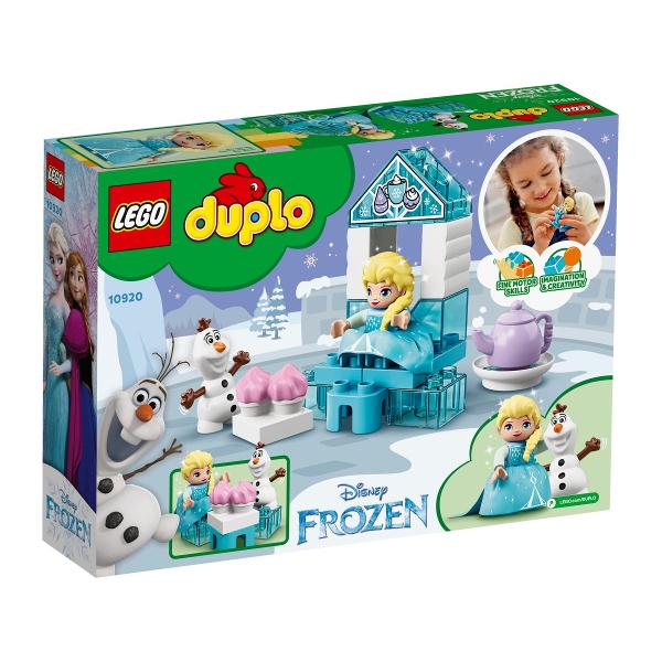 Lego Duplo. Elsa si Olaf la petrecere
