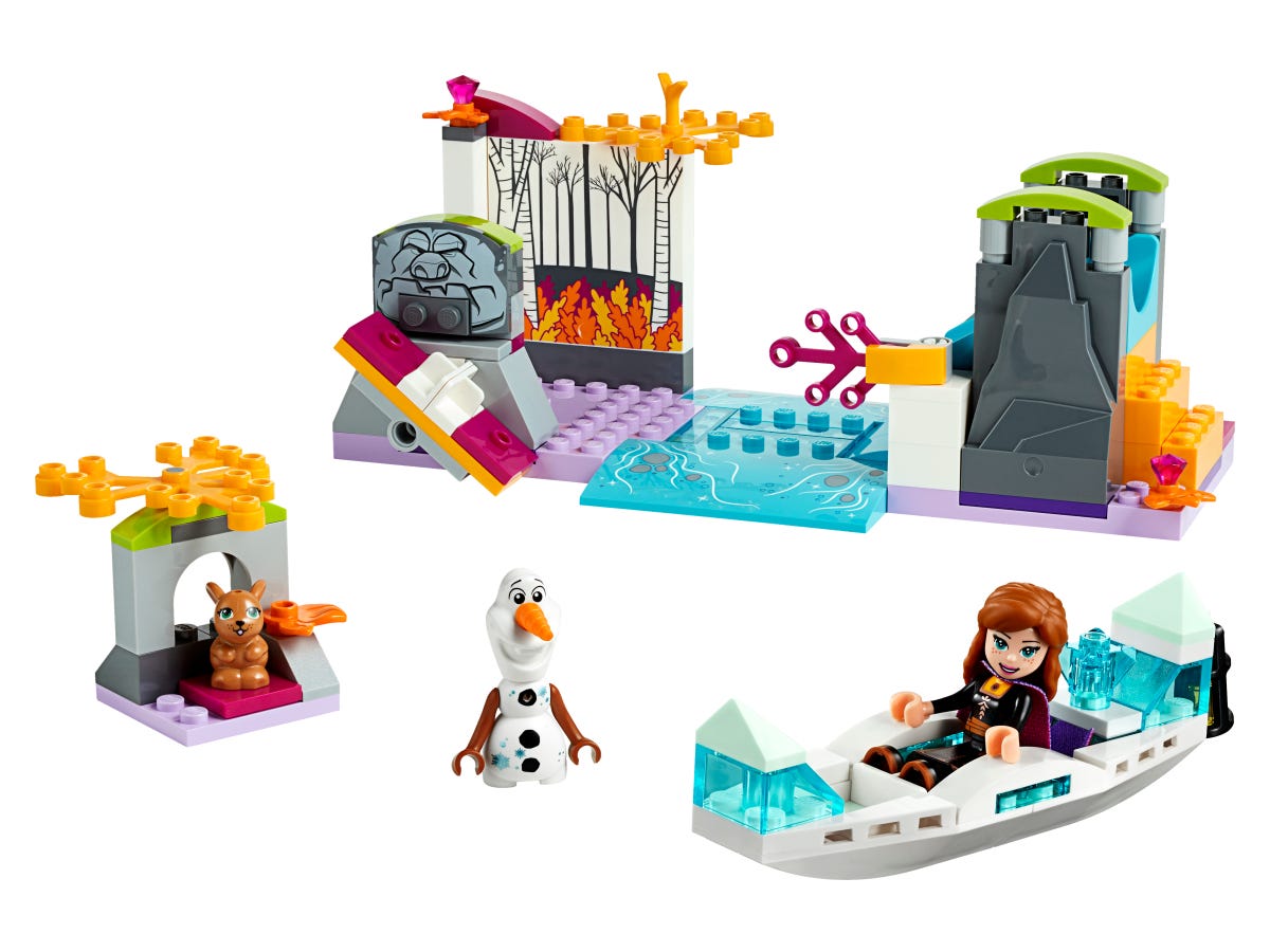 Lego Disney. Expeditia cu canoe a Annei