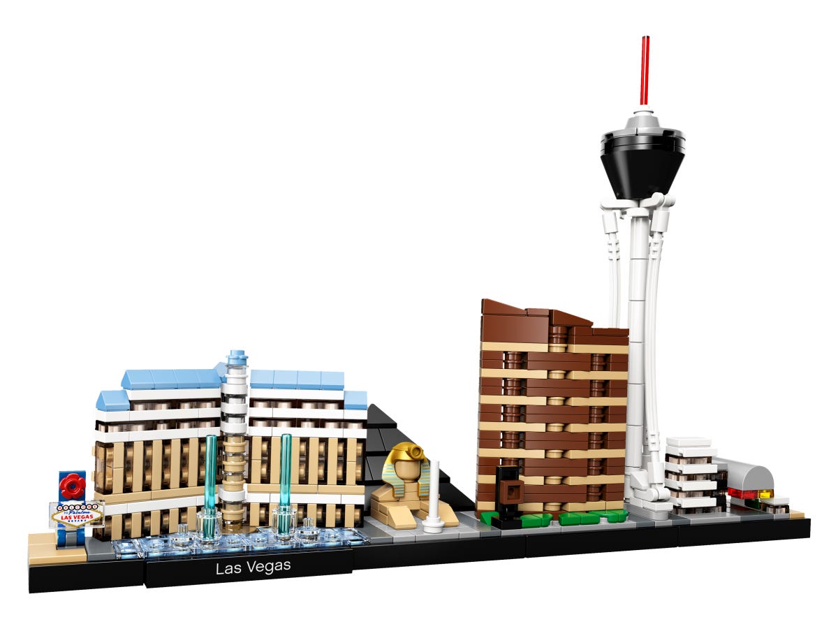 Lego Architecture. Las Vegas