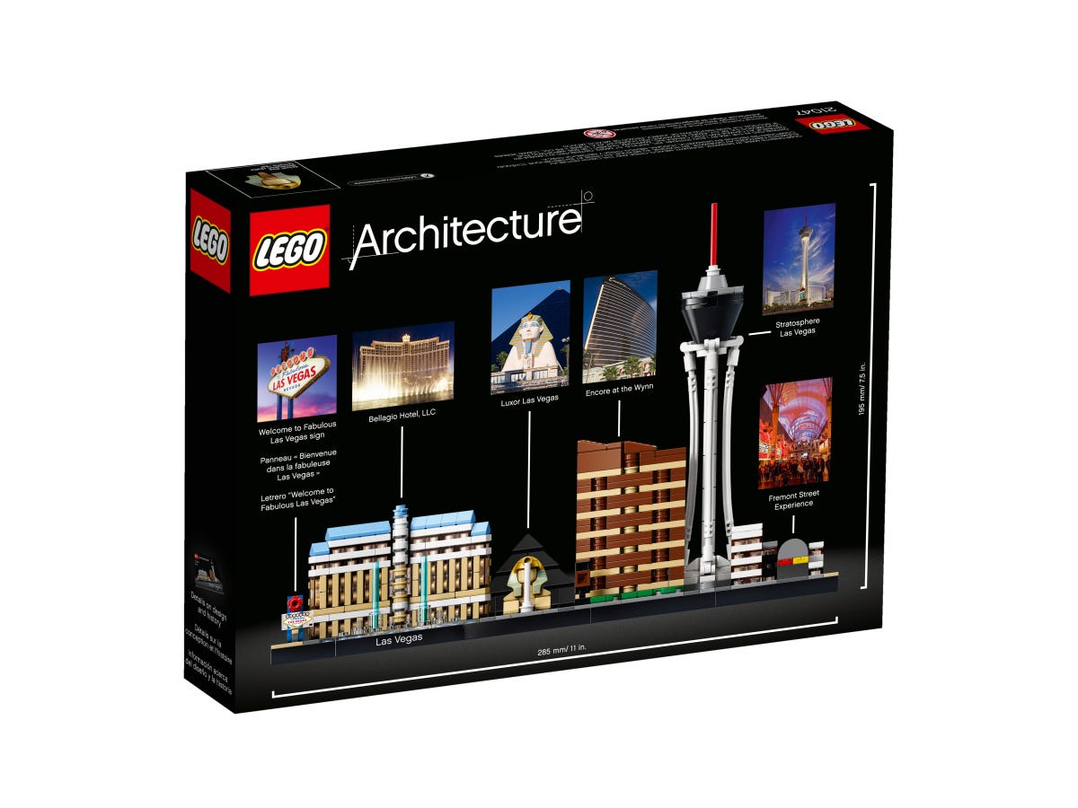 Lego Architecture. Las Vegas