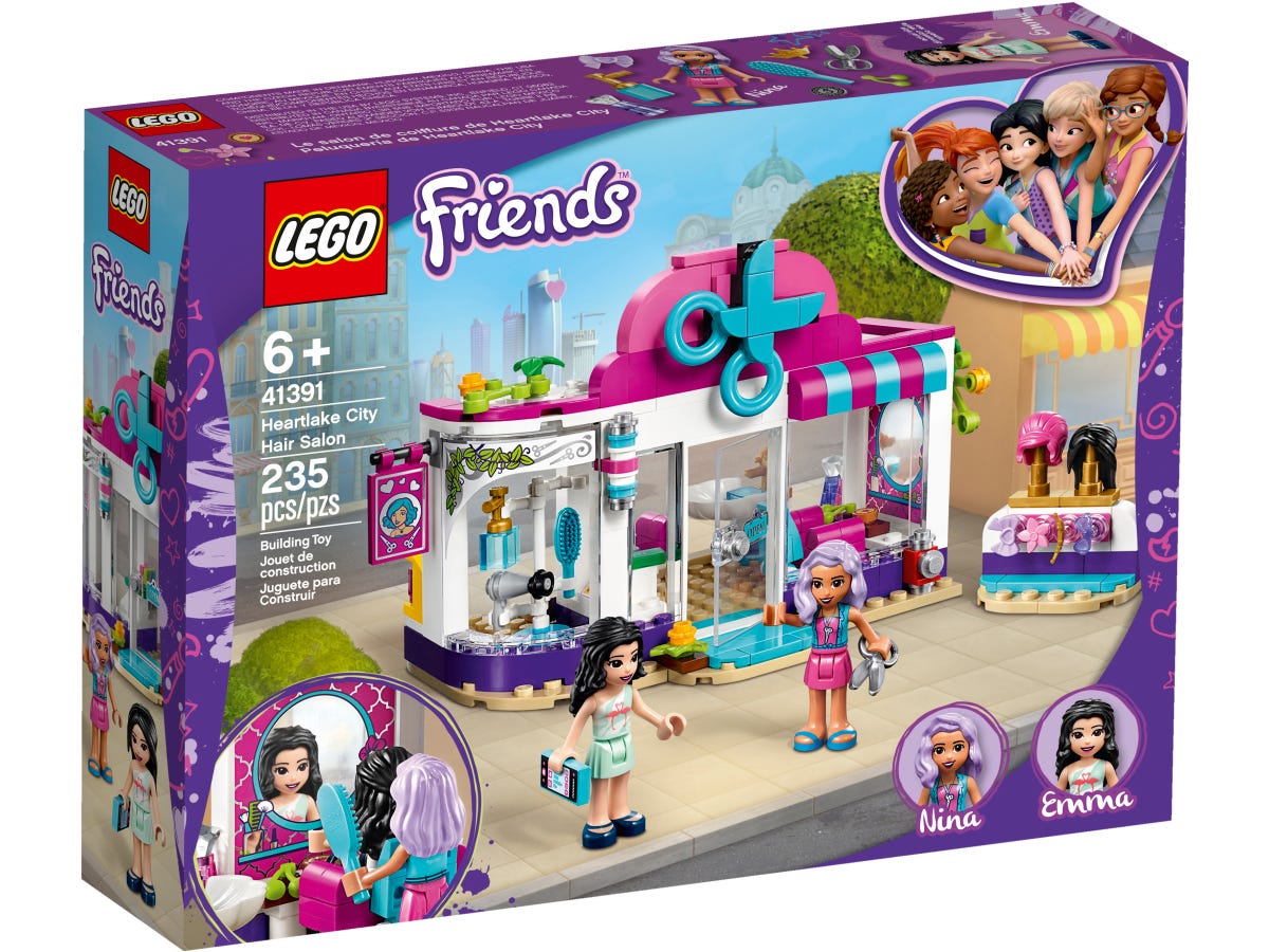 Lego Friends. Salonul de coafura din orasul Heartlake