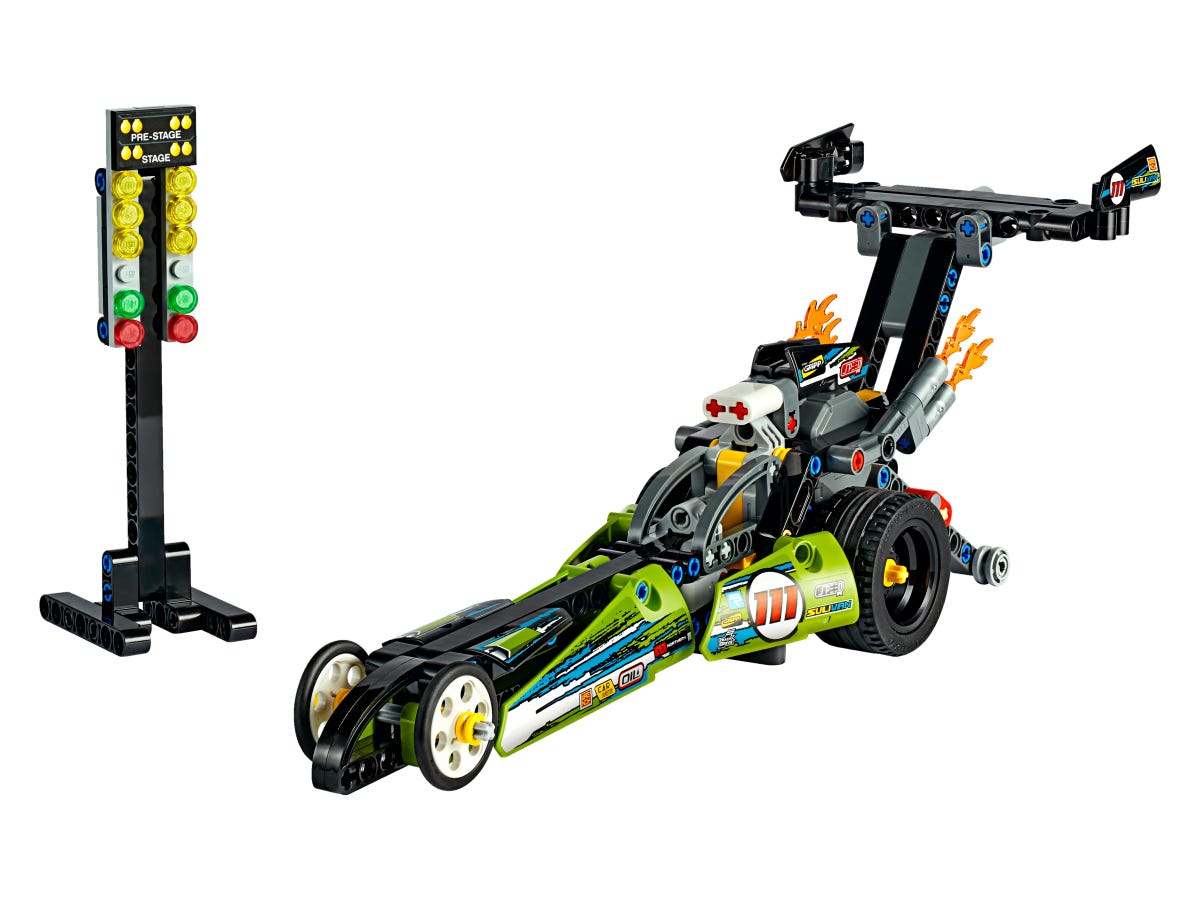 Lego Technic. Dragster