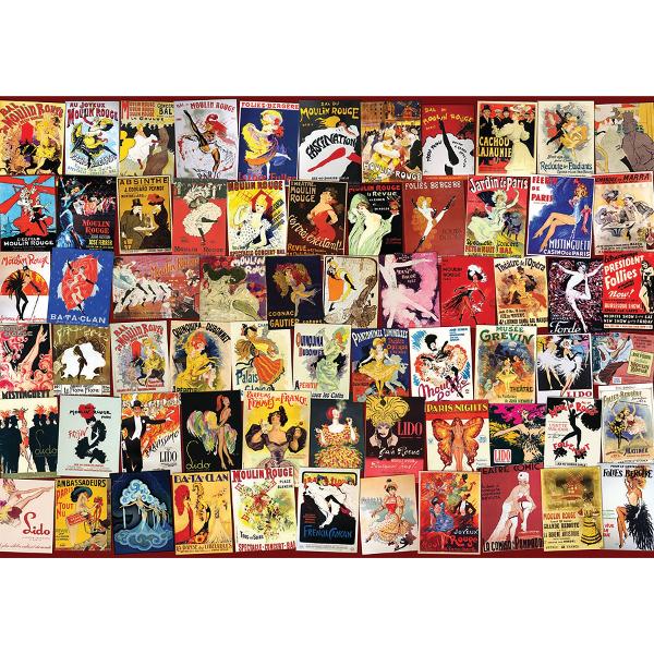 Puzzle 1000 Vintage Posters: Cabaret