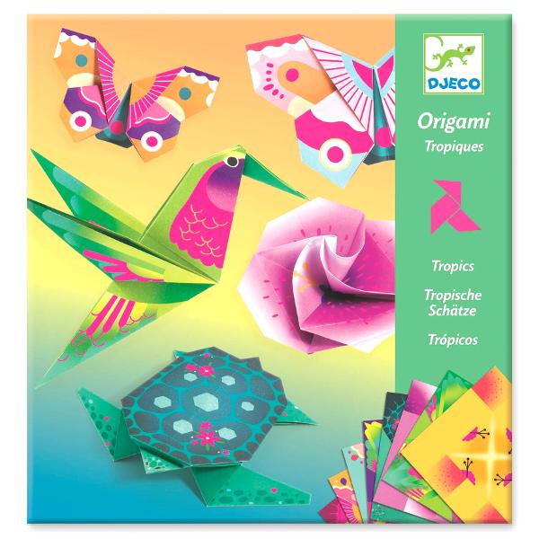 Origami Tropics. Animale si flori exotice