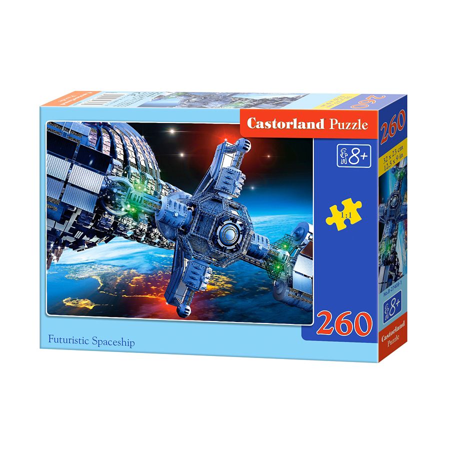 Puzzle 260. Futuristic Spaceship
