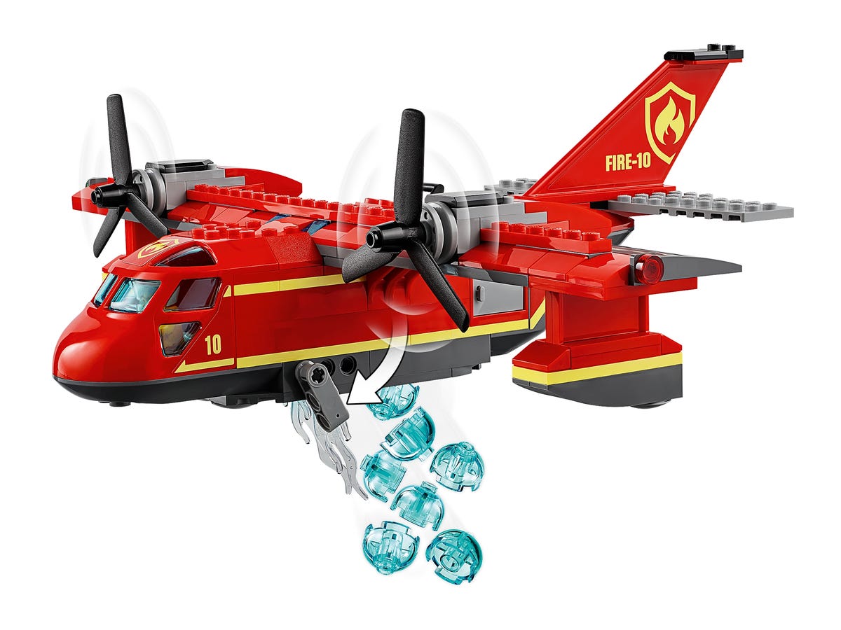 Lego City. Avionul pompierilor