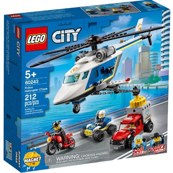 Lego City. Urmarire cu elicopterul politiei