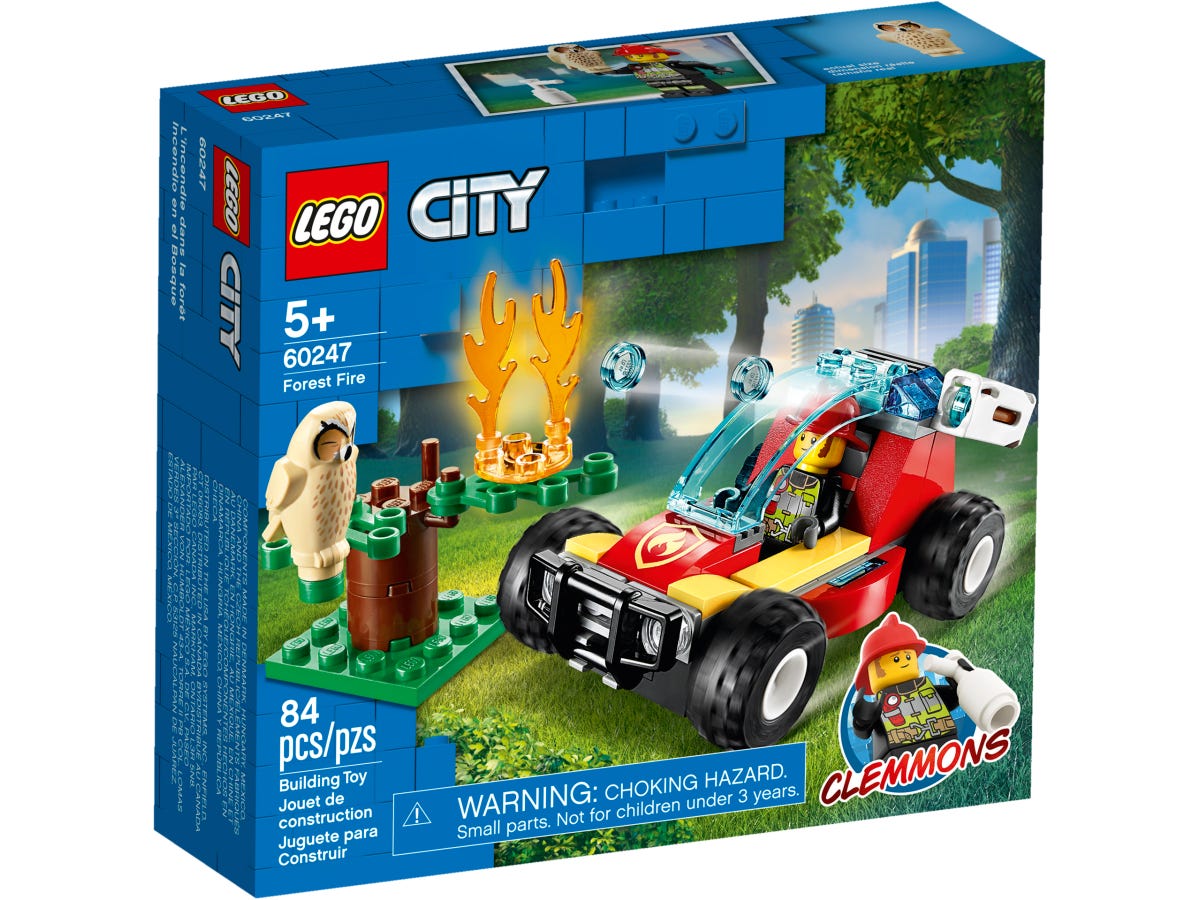Lego City. Incendiu de padure