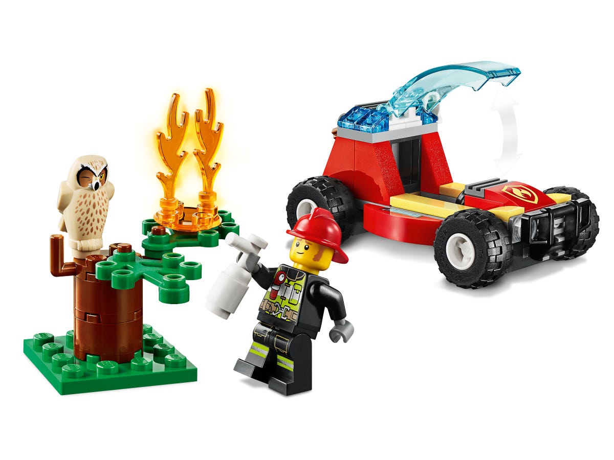 Lego City. Incendiu de padure