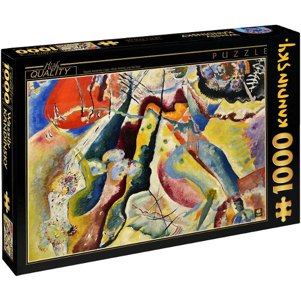 Puzzle 1000 Wassily Kandinsky. Painting with Red Spot