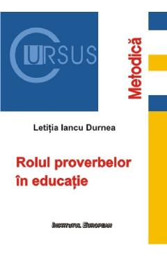 Poza produsului Rolul proverbelor in educatie - Letitia Iancu Durnea