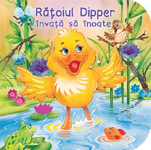 Ratoiul Dipper invata sa inoate