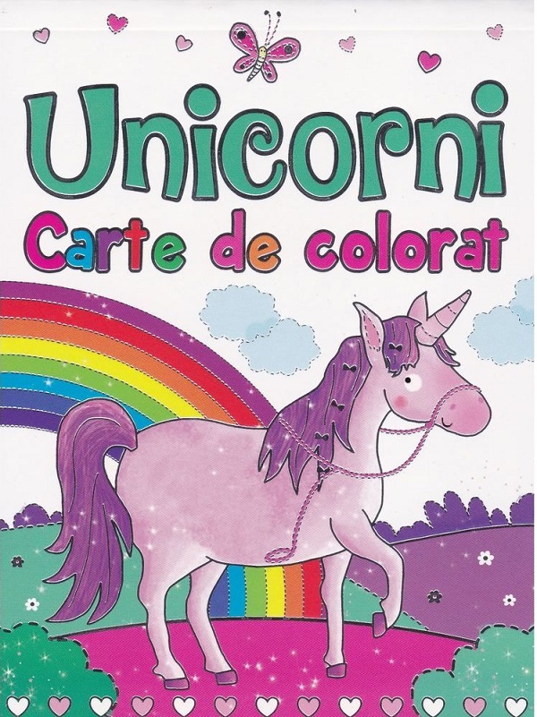 Unicorni. Carte de colorat - Brown Watson