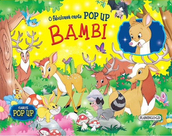 Bambi. O fabuloasa carte Pop up