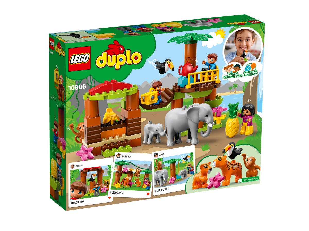 Lego Duplo. Insula tropicala