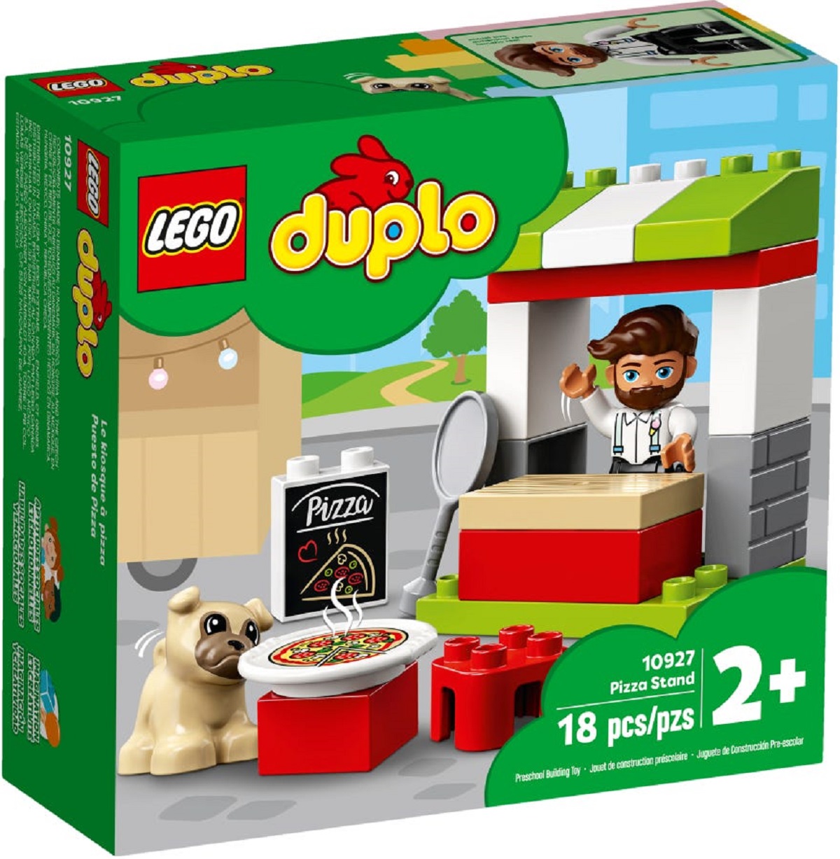 Lego Duplo. Stand cu pizza